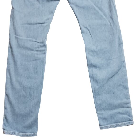 Frame Le Garcon Low-Rise Light Blue Jeans Women's Size 26 Slim Fit - Picture 8 of 12